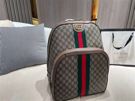 gucci backpack replica aaa|gucci bag red and blue.